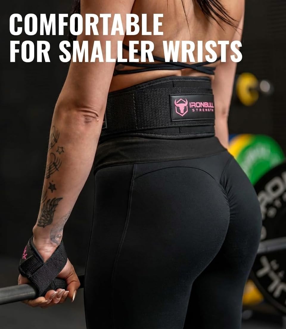 Lifting Wrist Straps for Weightlifting (1 Pair) – Padded Lifting Straps for Deadlifts, Powerlifting, Strength Training & Bodybuilding – Gym Straps for Men & Women