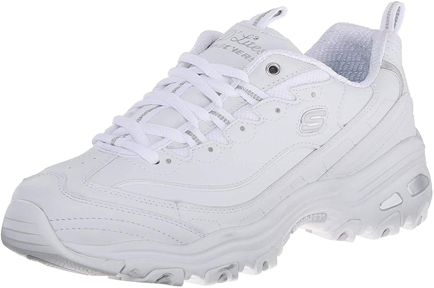 Skechers Women's D'lites Life Saver Memory Foam Lace-up Sneakers