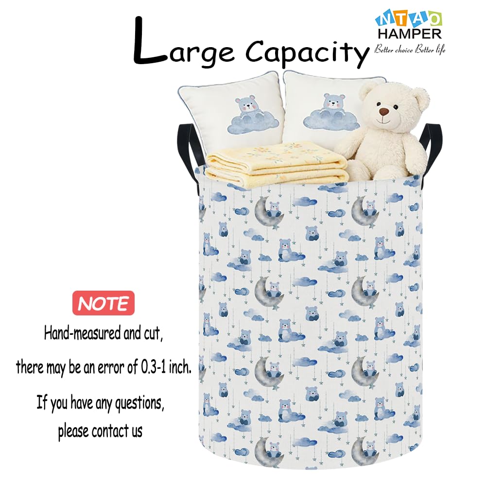 NTAOHAMPER Laundry Hamper, Laundry Basket, Waterproof Storage Bin for Bedroom, Clothes Organizer Basket, Books Box, Room Decor(Animal)