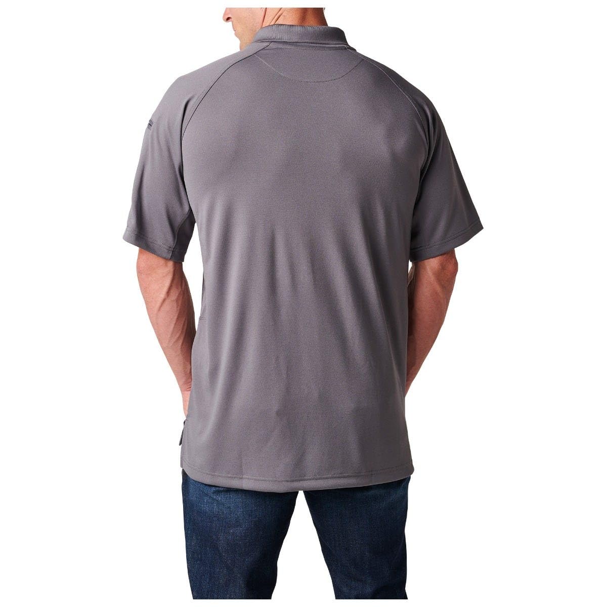 5.11 Tactical Men's Performance Short Sleeve Polo, 100% Polyester, Moisture Wicking, Style 71049