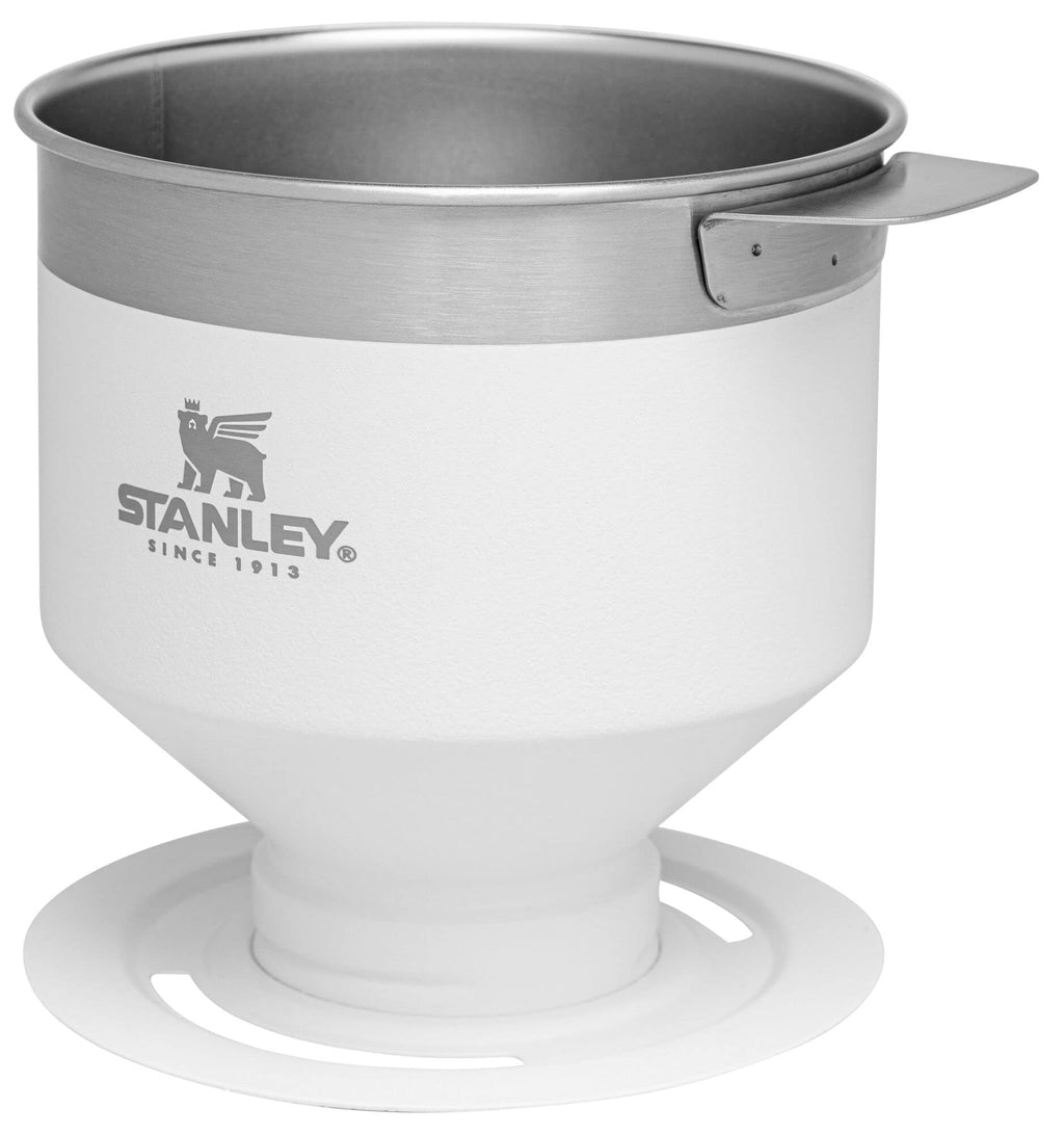 STANLEY Perfect Brew Pour Over | Manual Single Cup Coffee Maker | Drip Coffee Maker with Reusable Filter | Easy Clean Stainless Steel | BPA-Free | Charcoal Glow