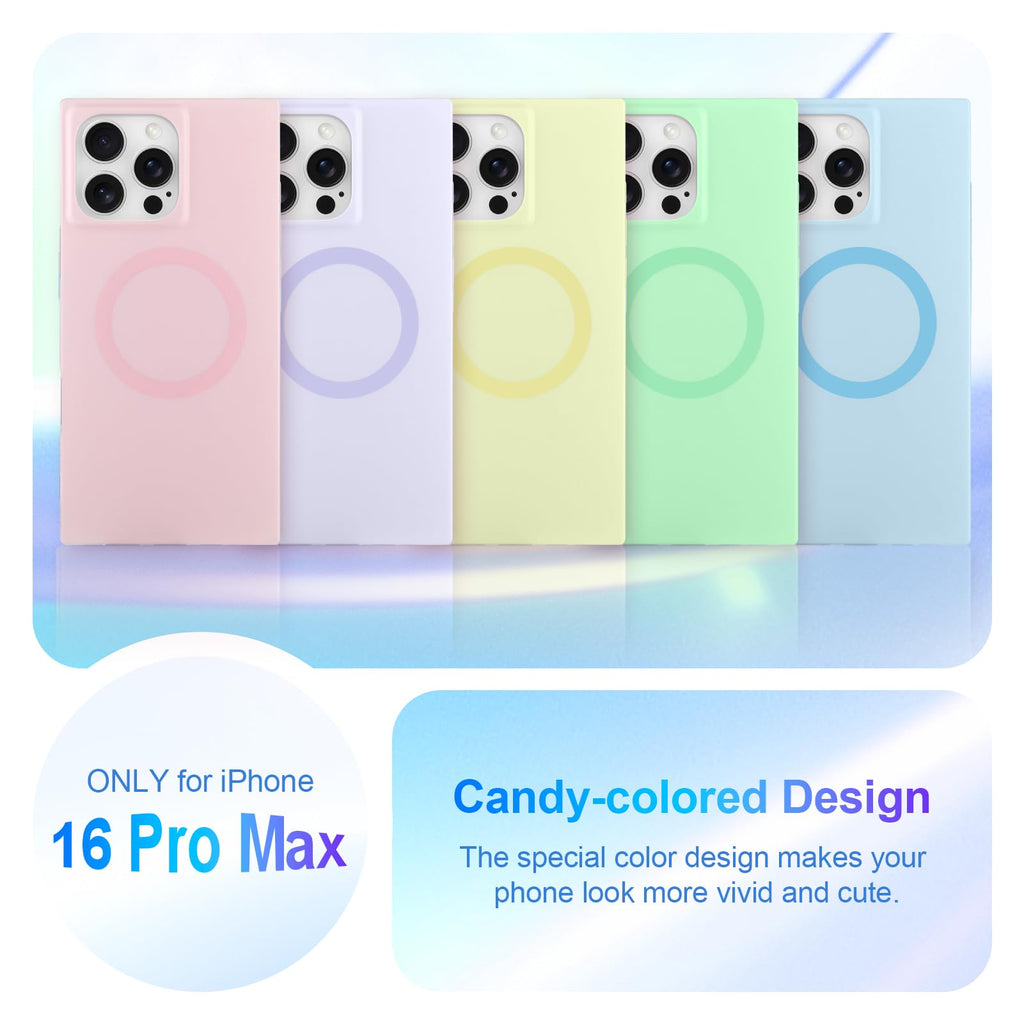 Cute Case for iPhone 13 Pro Case for Women Girls with Iridescent Cloud Pattern Design, Aesthetic Trendy Girly Matte Glitter Sparkly Rainbow Rectangle Protective Phone Cover, Sun Set Sky