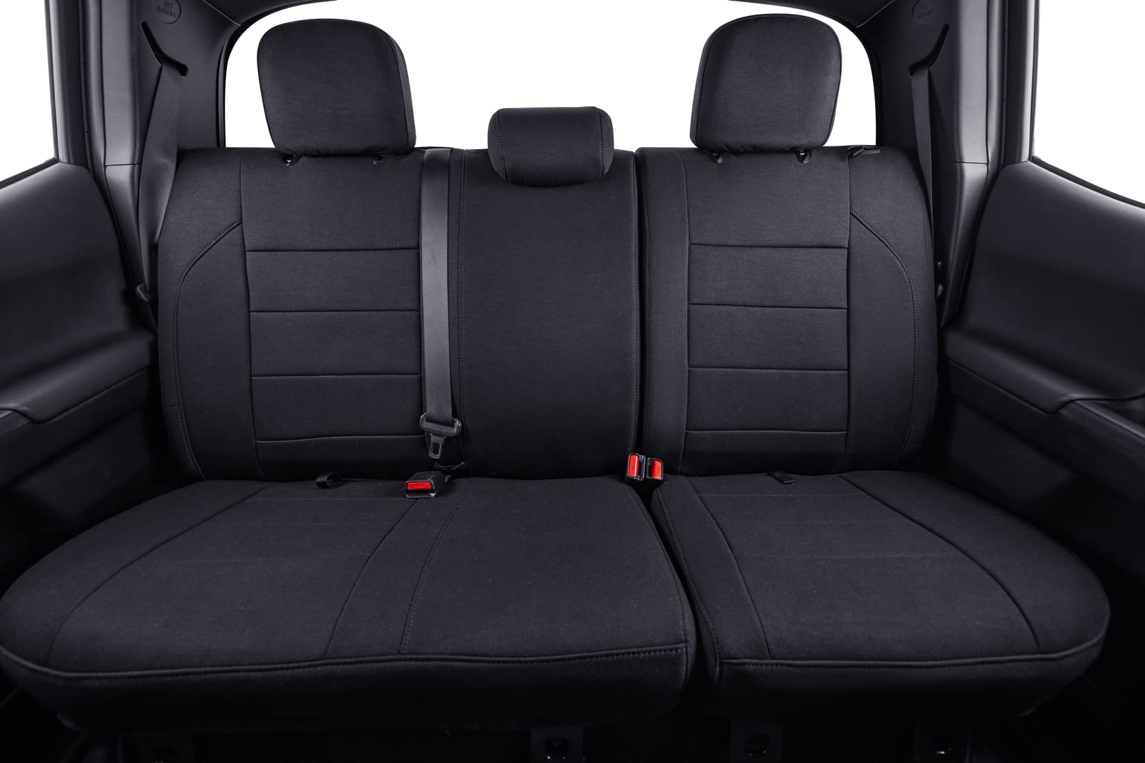 coverdream Front Seat Covers Custom Fit for Toyota Tacoma 2016 2017 2018 2019 2020 2021 2022 2023 SR SR5 TRD Series,Limited Pickup Truck,Breathable Seat Protector,Fit Like A Glove (Gray,2-Pack Only)