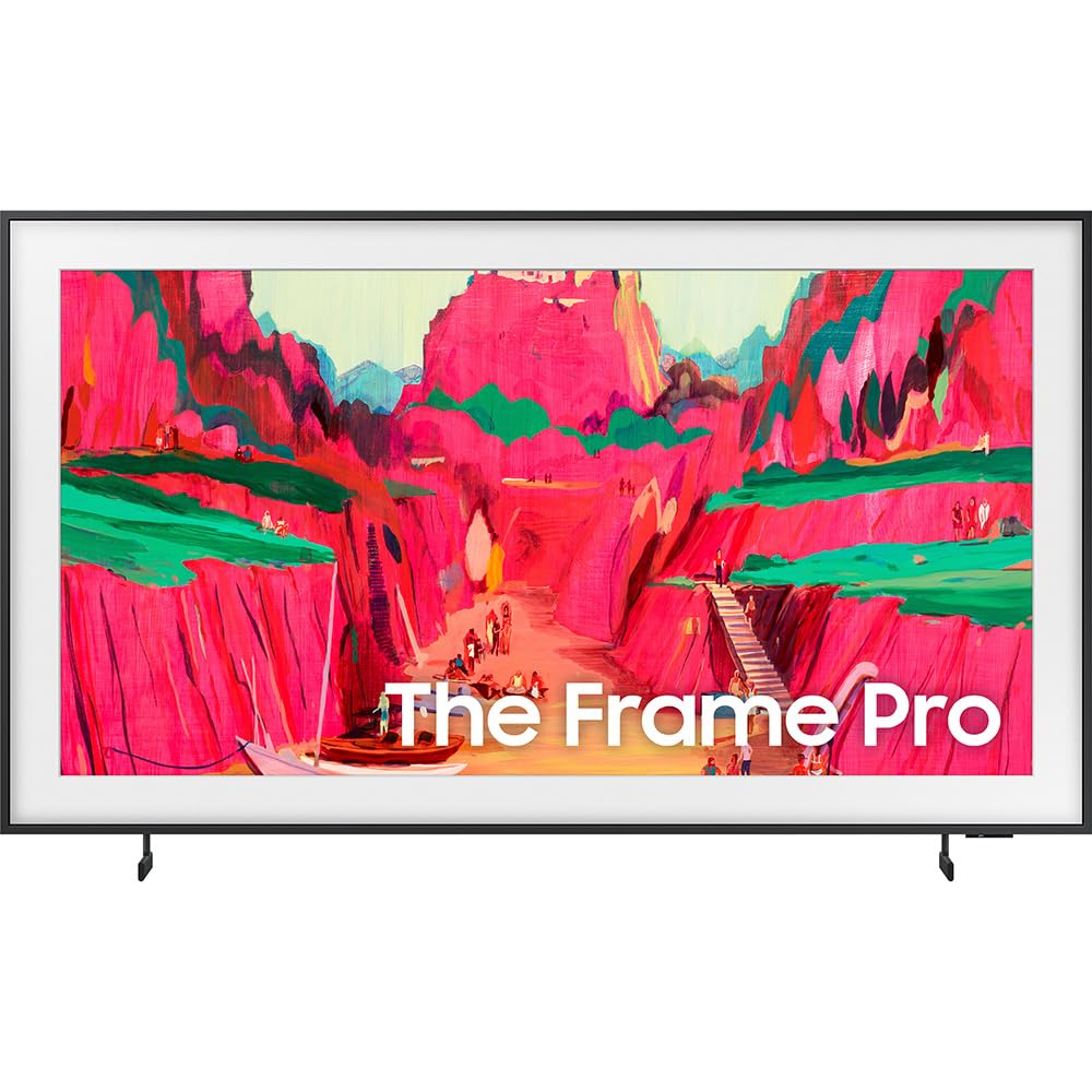 Samsung QN50LS03FA 50" The Frame QLED 4K AI TV (2025) Bundle with Modern Brown Bezel, CPS 26 Month Protection, Slim Flat Mount, 2X HDMI Cables & Deco Gear Complete Home Theater Beginner's Guidebook