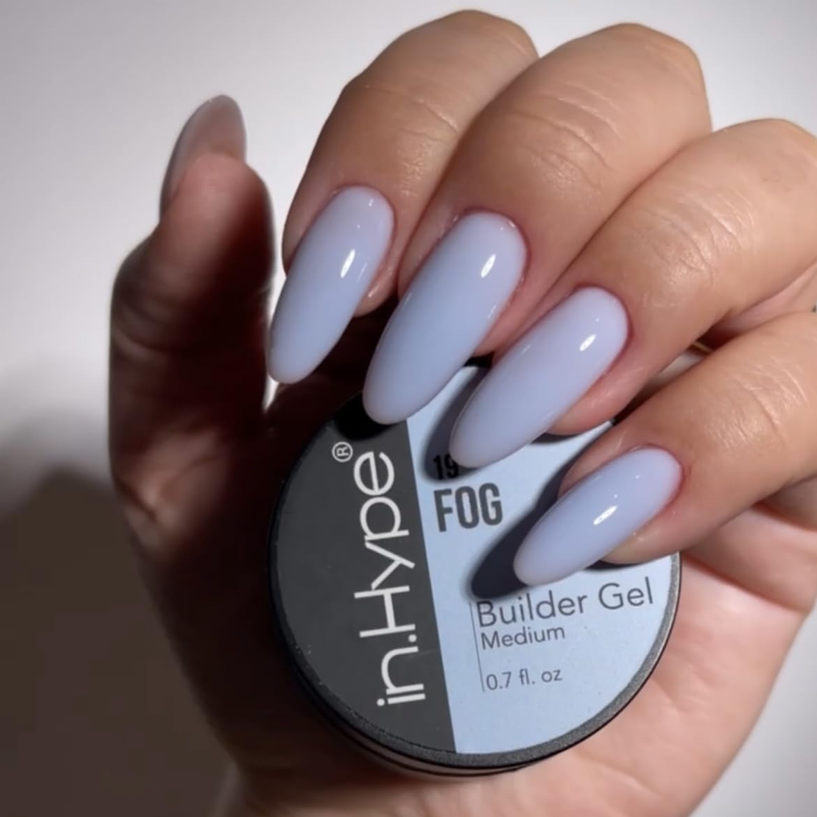 IN.HYPE UV/LED Professional Hard/Builder Gel for Nail Extension/Strengthening/Overlays File Off (Baby Pink #3)