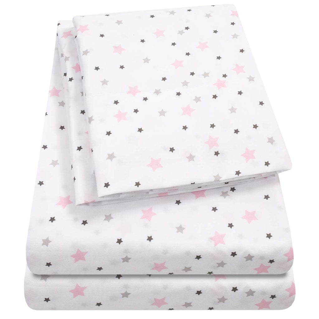 1500 Supreme Kids Bed Sheet Collection - Fun Colorful and Comfortable Boys and Girls Toddler Sheet Sets - Deep Pocket Wrinkle Free Soft and Cozy Bedding - Twin, Ballerinas