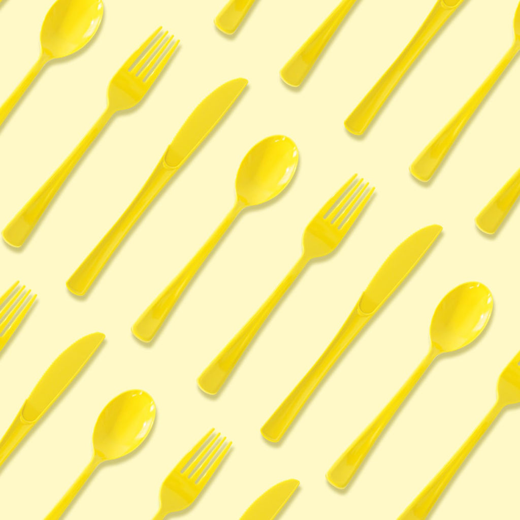 150 Pack Plastic Silverware,Disposable Cutlery Set Heavy Duty Utensil Sets 50 Forks 50 Knives 50 Spoons for Brithday, Wedding,Home School Party Picnics Restaurant Outdoor Events (Black)