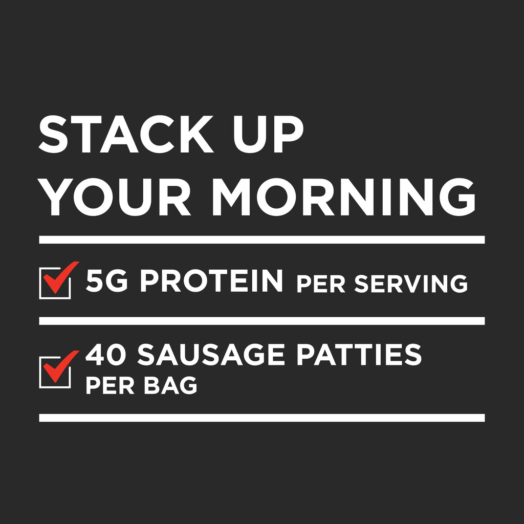 Banquet Brown'N Serve Original Fully Cooked Sausage Patties, Frozen Breakfast, 32 oz.