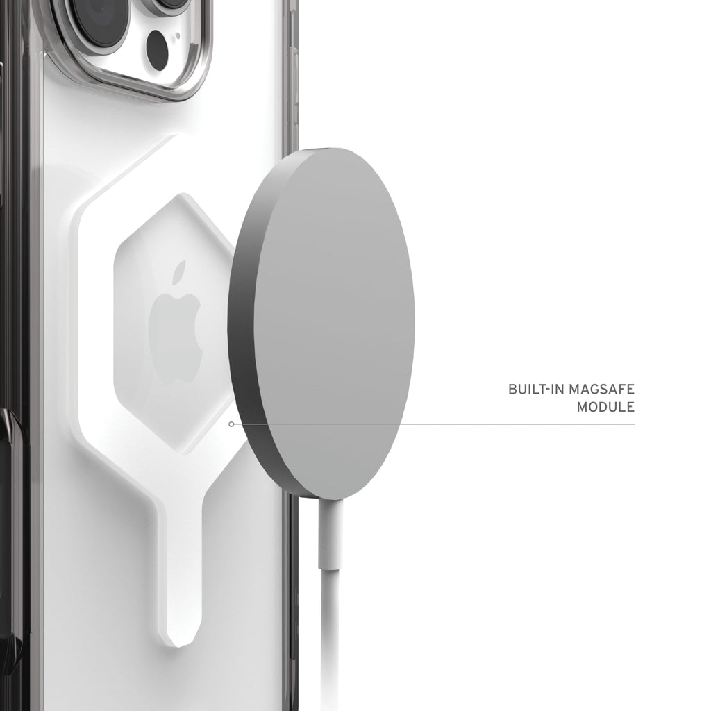 URBAN ARMOR GEAR UAG Designed for iPhone 16 Pro Max Case 6.9" Plasma XTE - Compatible with MagSafe Charging & Kickstand Rugged Shockproof Anti-Slip Military Grade Protective Cover, Black/Clear