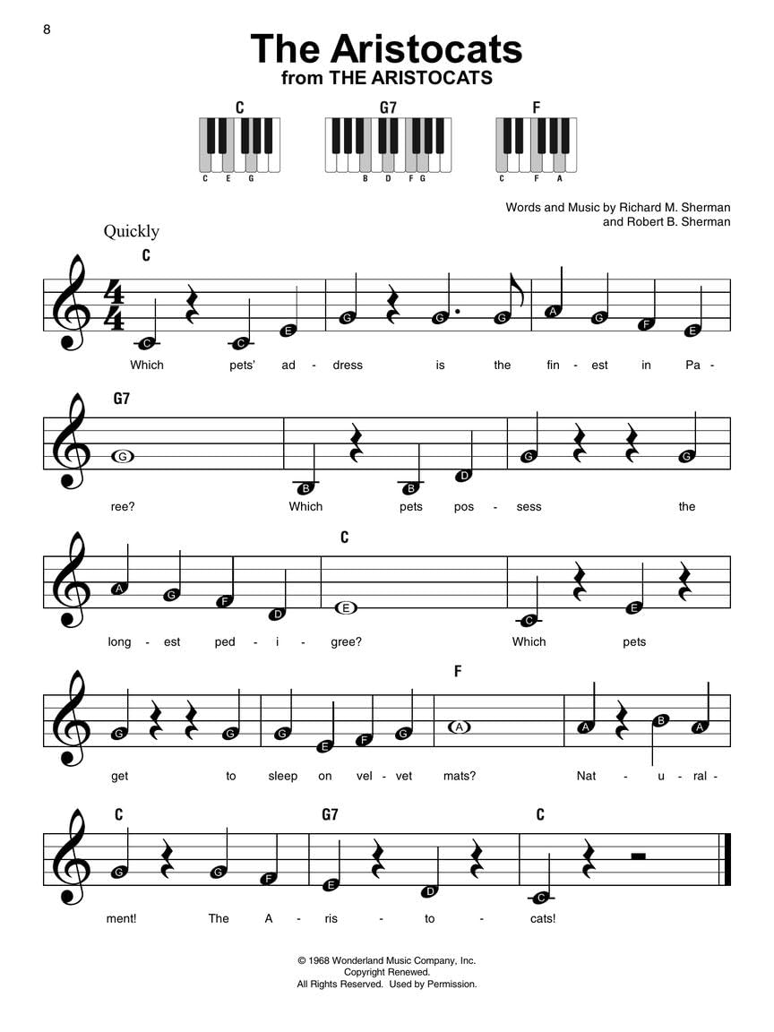 Disney Super Easy Songbook | Easy Piano Sheet Music for Beginners | 60 Classic Disney Songs with Lyrics and Chord Diagrams | Piano Music Book for Kids Students and Teachers | Fun Learning Gift