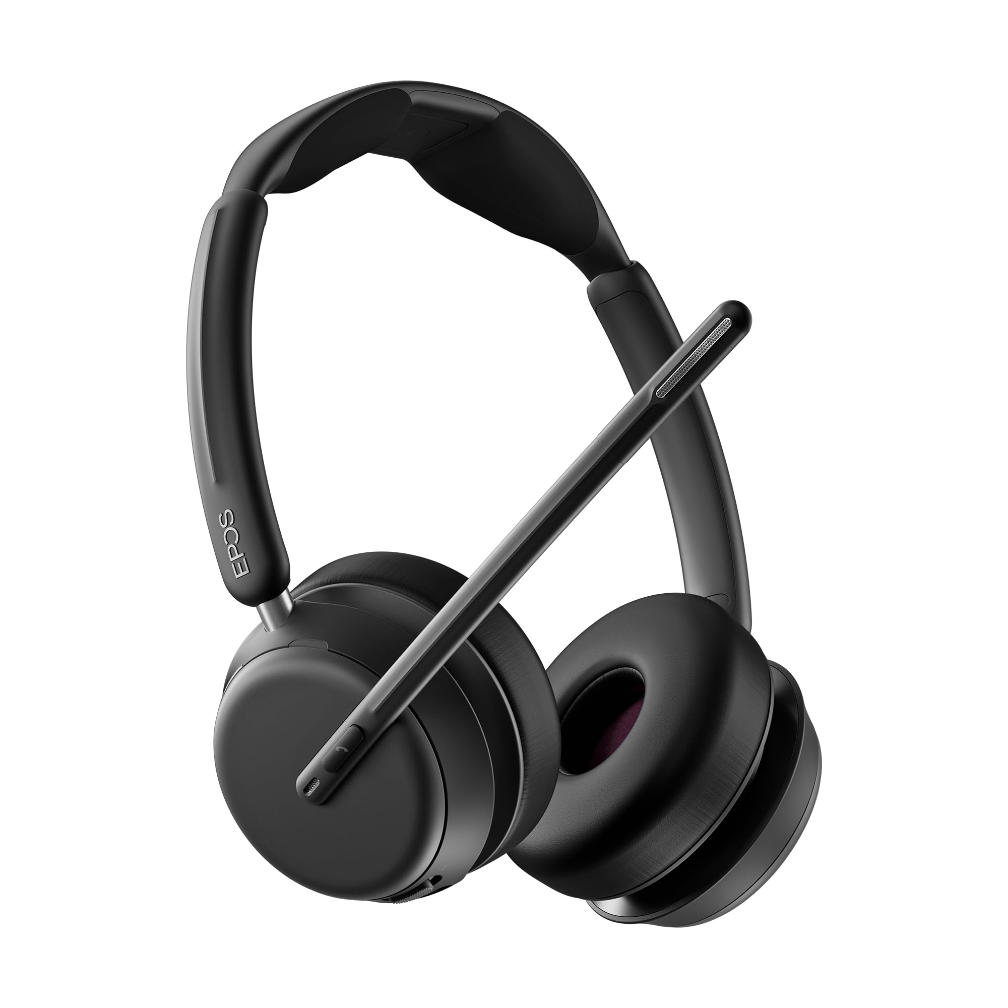EPOS Impact 1061 ANC High-Performance Bluetooth Headset for PC - Double-Sided, Advanced Noise Cancellation, EPOS AI, Super Wideband Audio, Intuitive Controls, for Professionals in Loud Workspaces