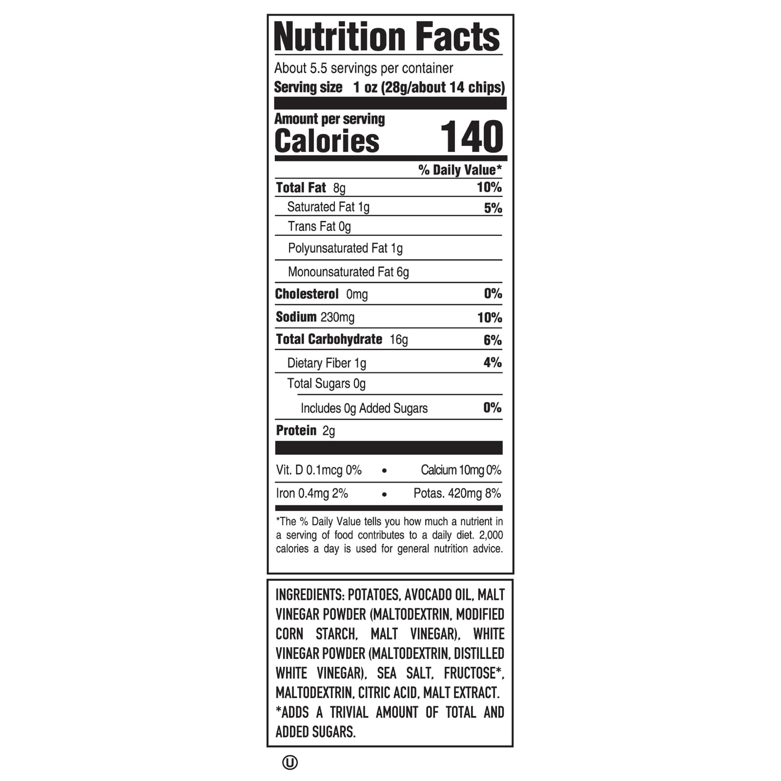 Boulder Canyon Boulder Batch Agave Sriracha Kettle Potato Chips, 5.25 oz - Pack of 12