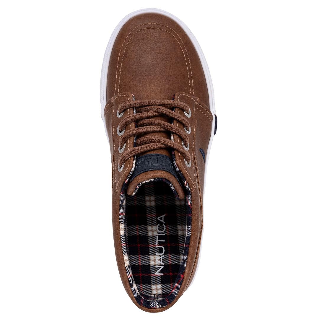 Nautica Kids Boys Lace-Up Fashion Sneakers Low-Top Dress Shoes for Youth - (Big Kid/Little Kid)