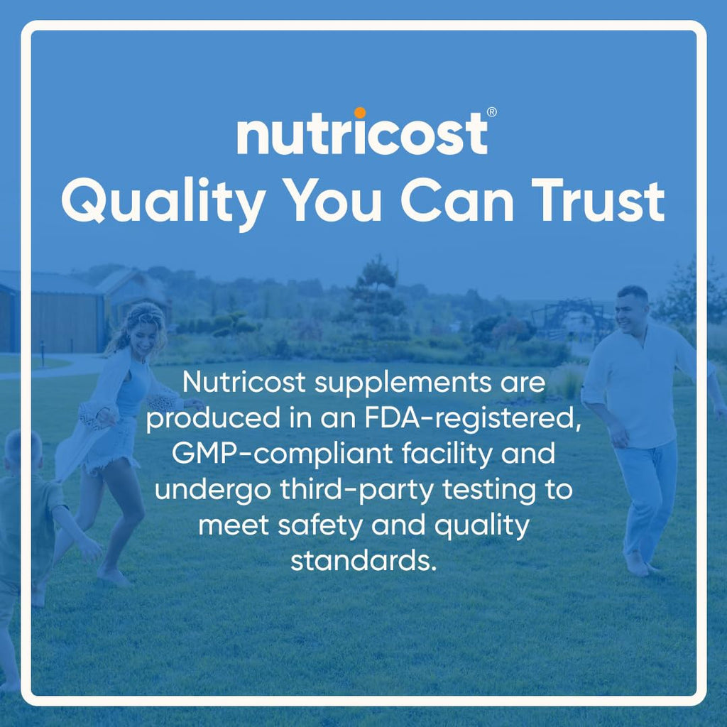 Nutricost N-Acetyl L-Cysteine (NAC) 600mg, 30 Vegan Capsules - GMO Free, Gluten Free, Vegetarian Caps