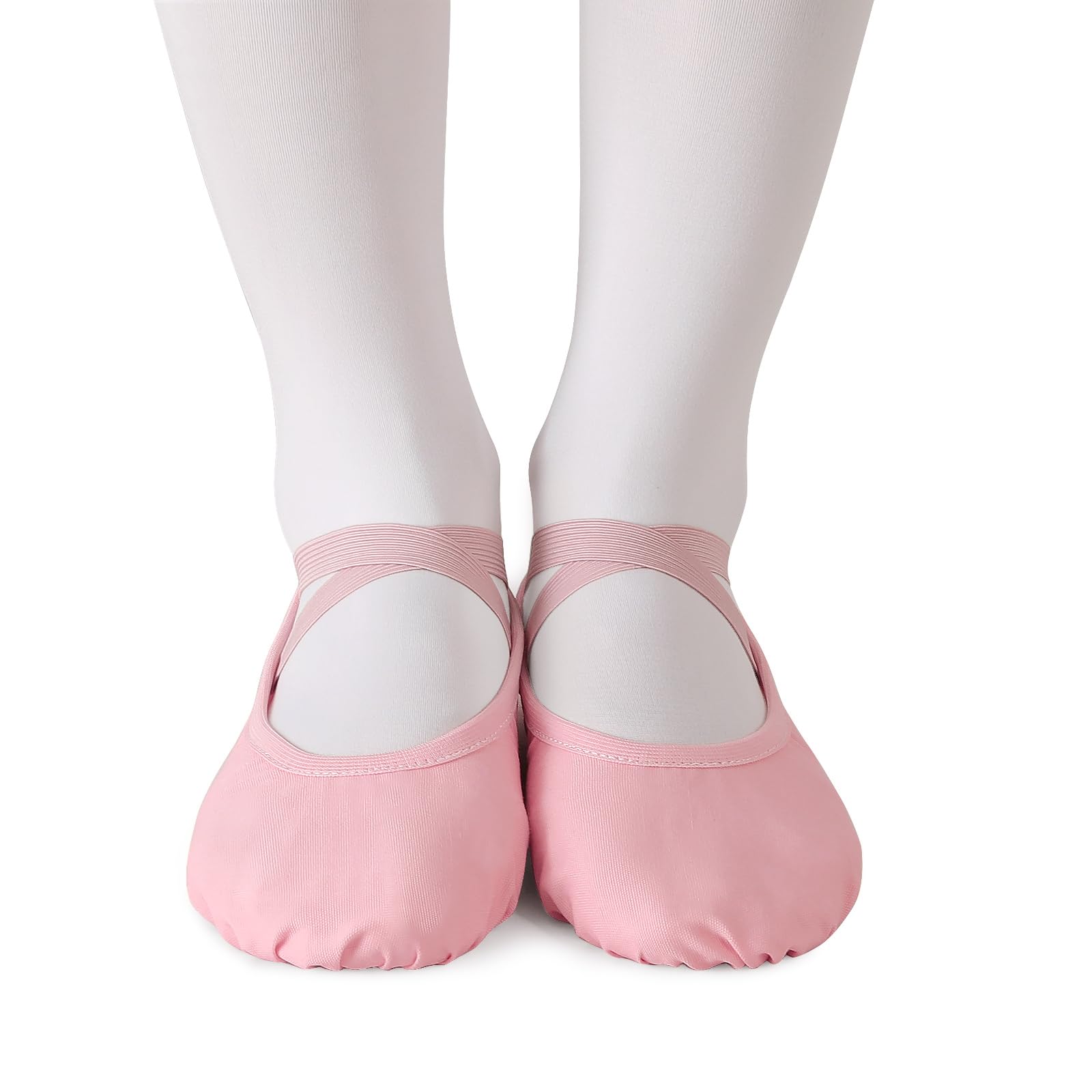 TXJ Sports Ballet Shoes for Women Girls, Women's Ballet Slipper Canvas Dance Shoes Split Sole Yoga Dance Flats