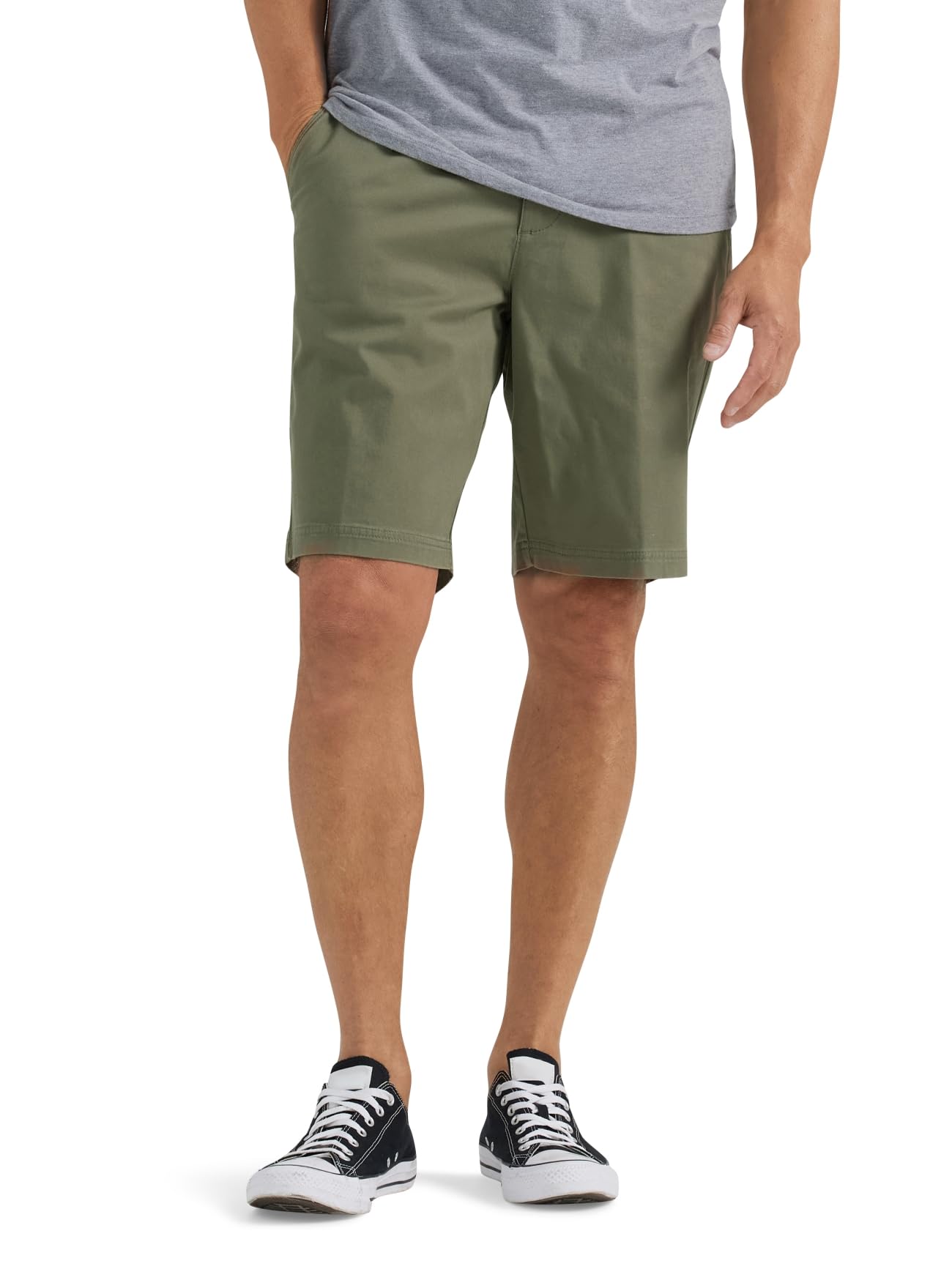 Lee Men’s Big & Tall Extreme Motion Flat Front Short