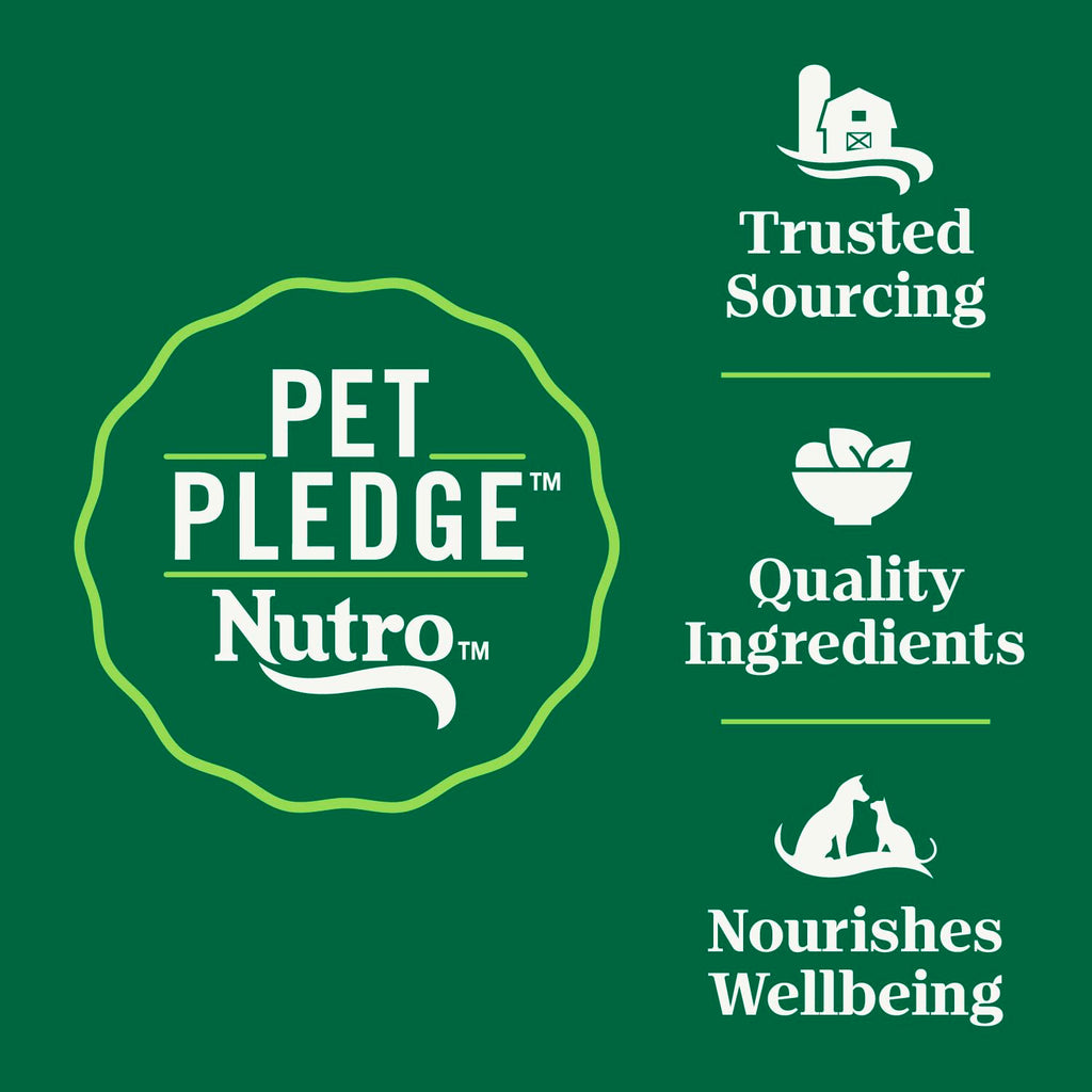 Nutro Wholesome Essentials Natural Dry Cat Food Sensitive Stomach, Chicken, Rice & Peas Recipe Cat Kibble, 3 lb. Bag
