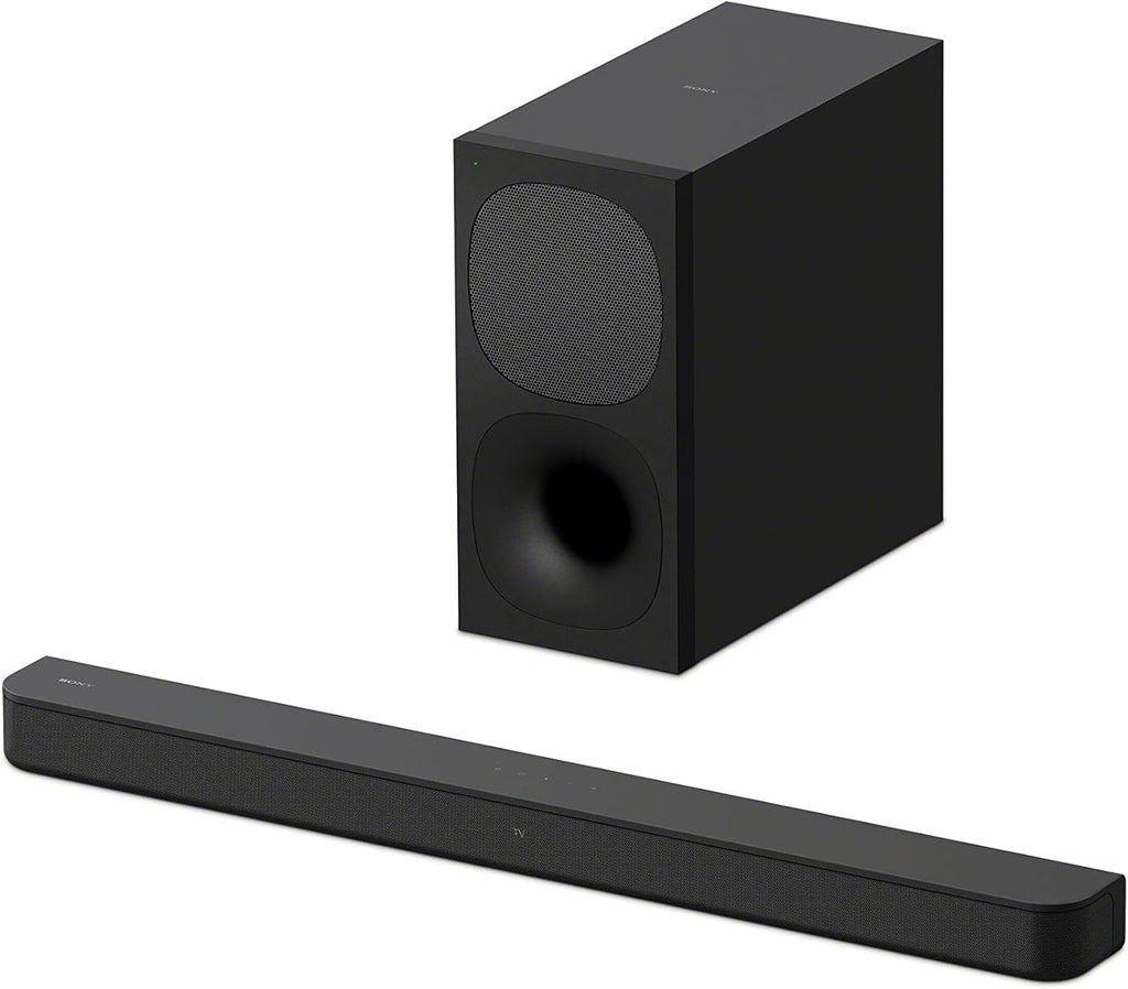 Sony HT-S400 2.1ch Soundbar with Powerful Wireless subwoofer, S-Force PRO Front Surround Sound, and Dolby Digital, Black