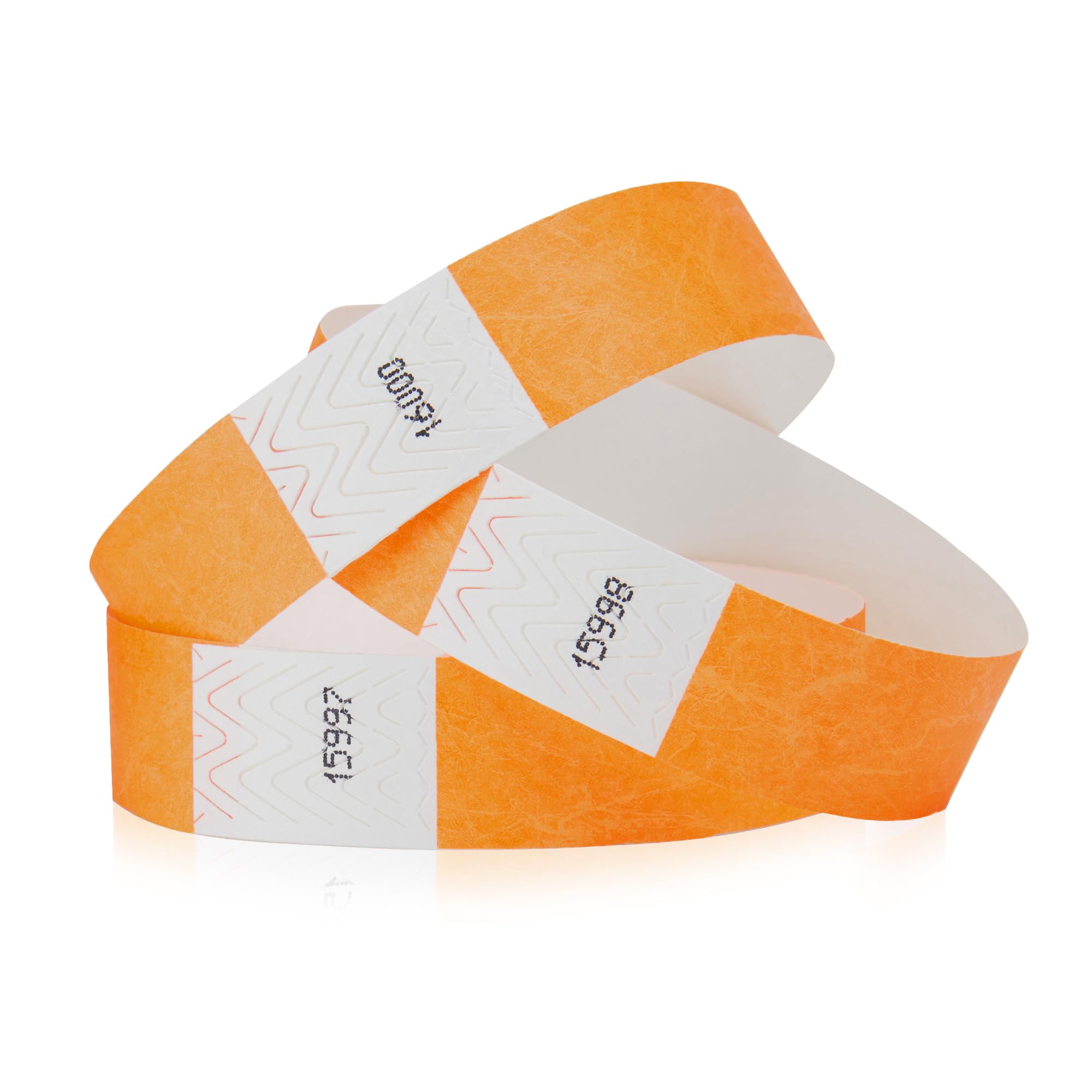 1,000 WristCo 10 Color Variety Pack Tyvek Wristbands for Events - Comfortable Tear Resistant Paper Bracelets ID Wrist Bands for Concerts Festivals Admission Party Identification