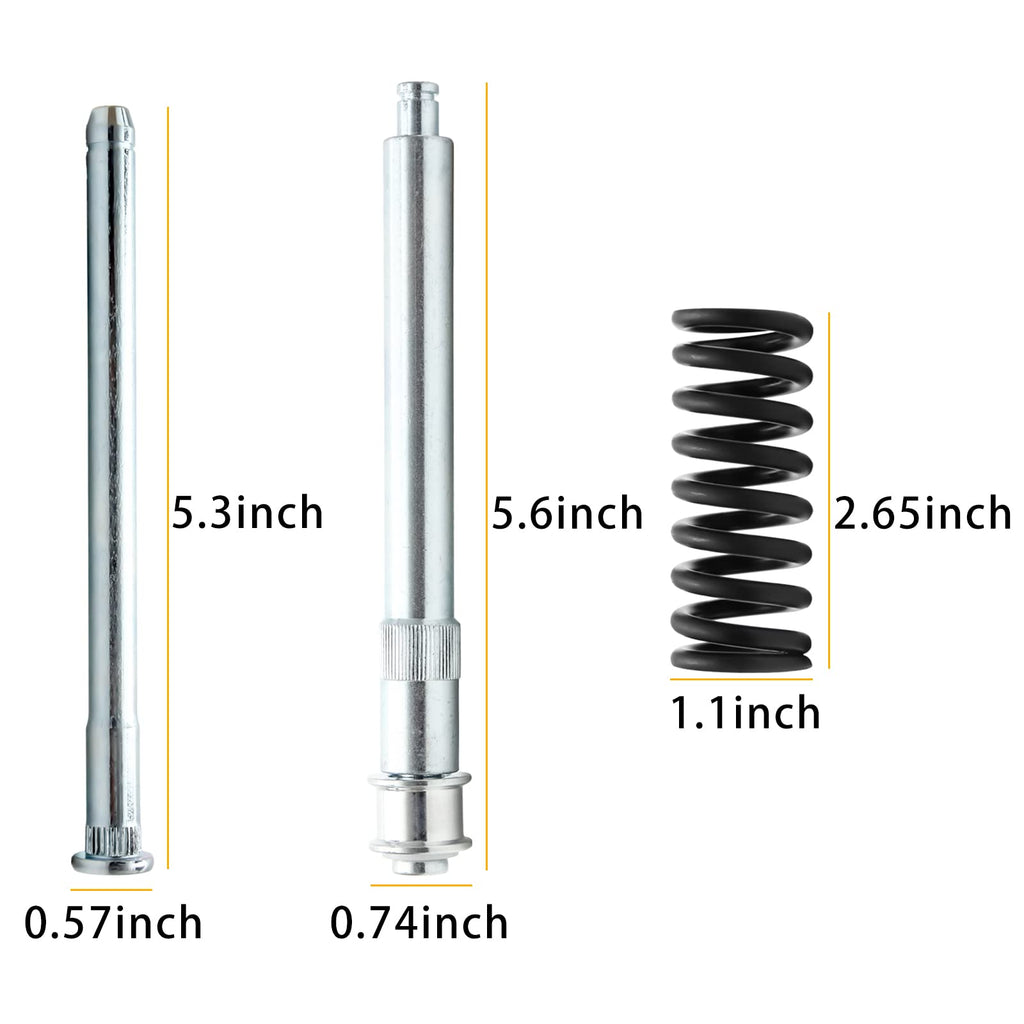 Door Hinge Pin and Bushing Kit Hinge with Pin LEDAUT Replacement for Ford F150-F350 Bronco SUV