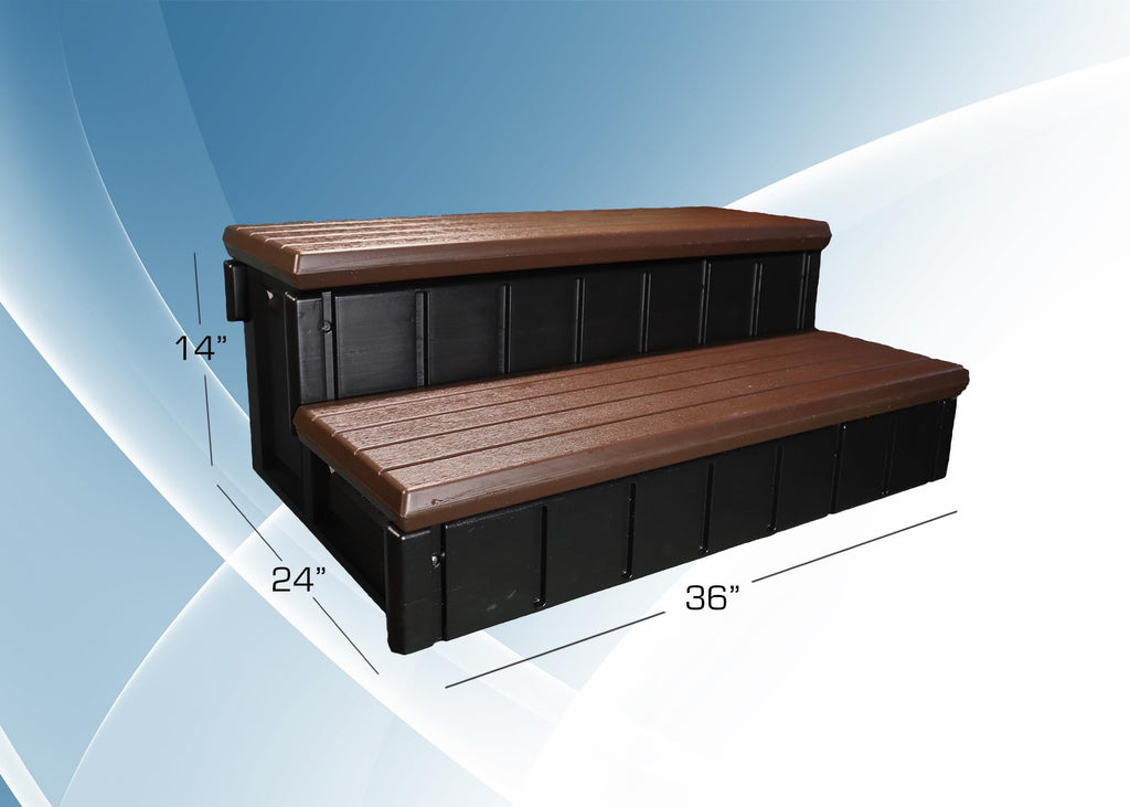Confer Plastics Storage Step - Black