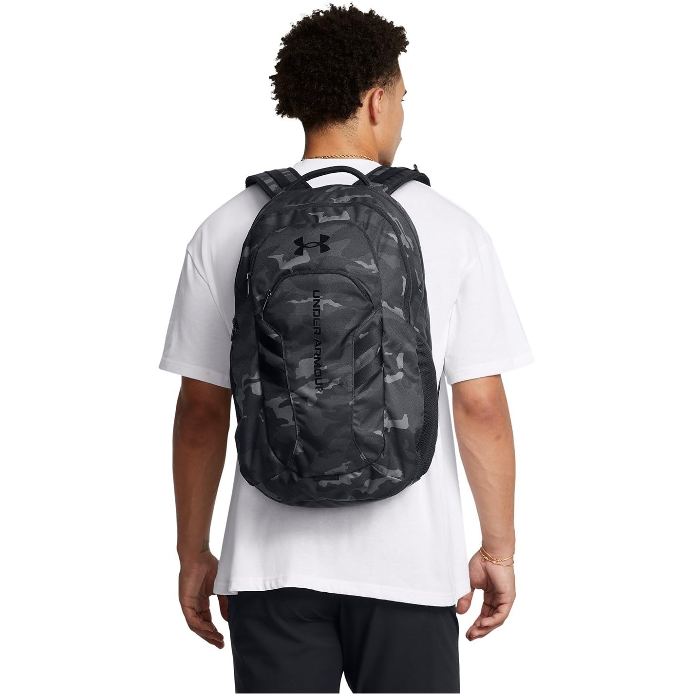 Under Armour Unisex, Hustle 6.0 Pro Backpack (001) Black/Black/Black One Size Fits Most