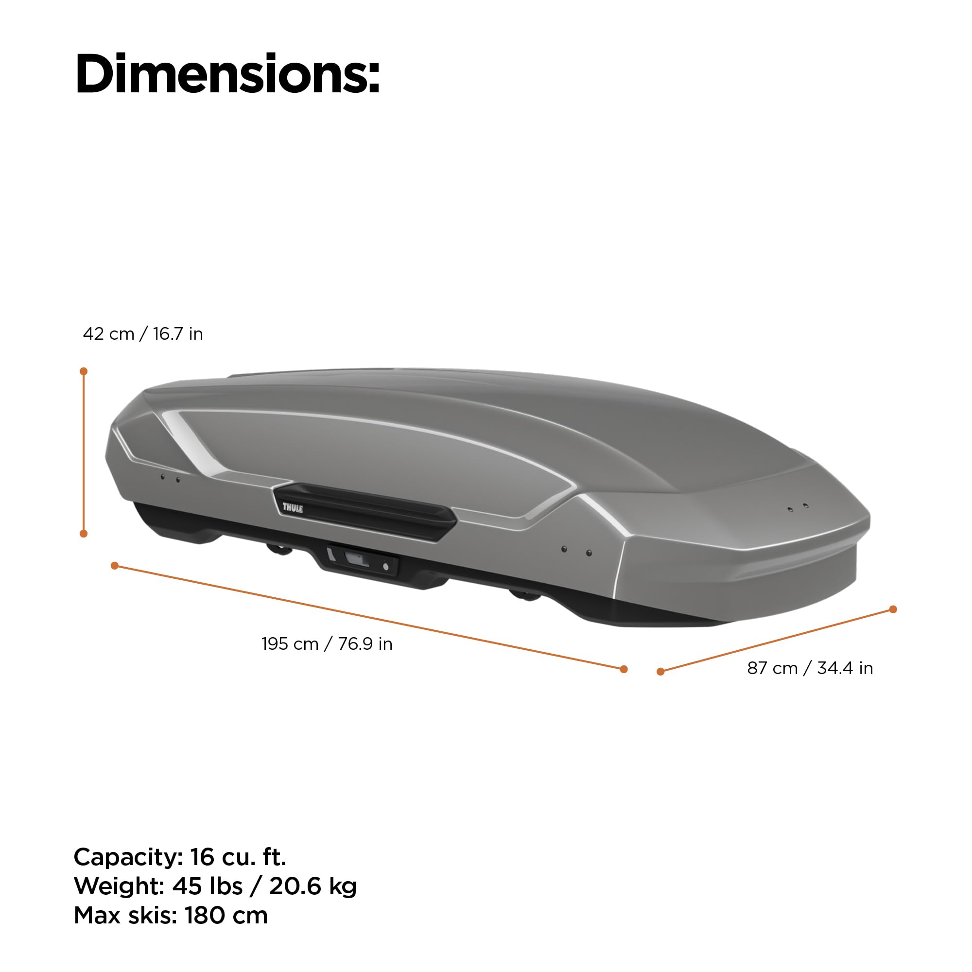 Thule Motion 3 Rooftop Box