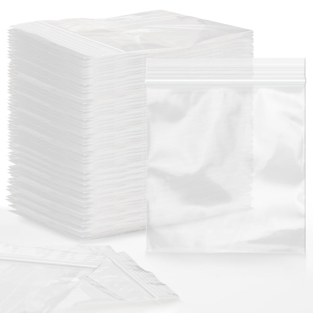 1200pcs 1.5" x 1.5" 2 Mil Clear Plastic Zip Bags, Bulk Jewelry Bag, Poly Bags with Resealable Zip Top for Pills, Meds, Jewelry, Travel, Storage, Packaging, Shipping