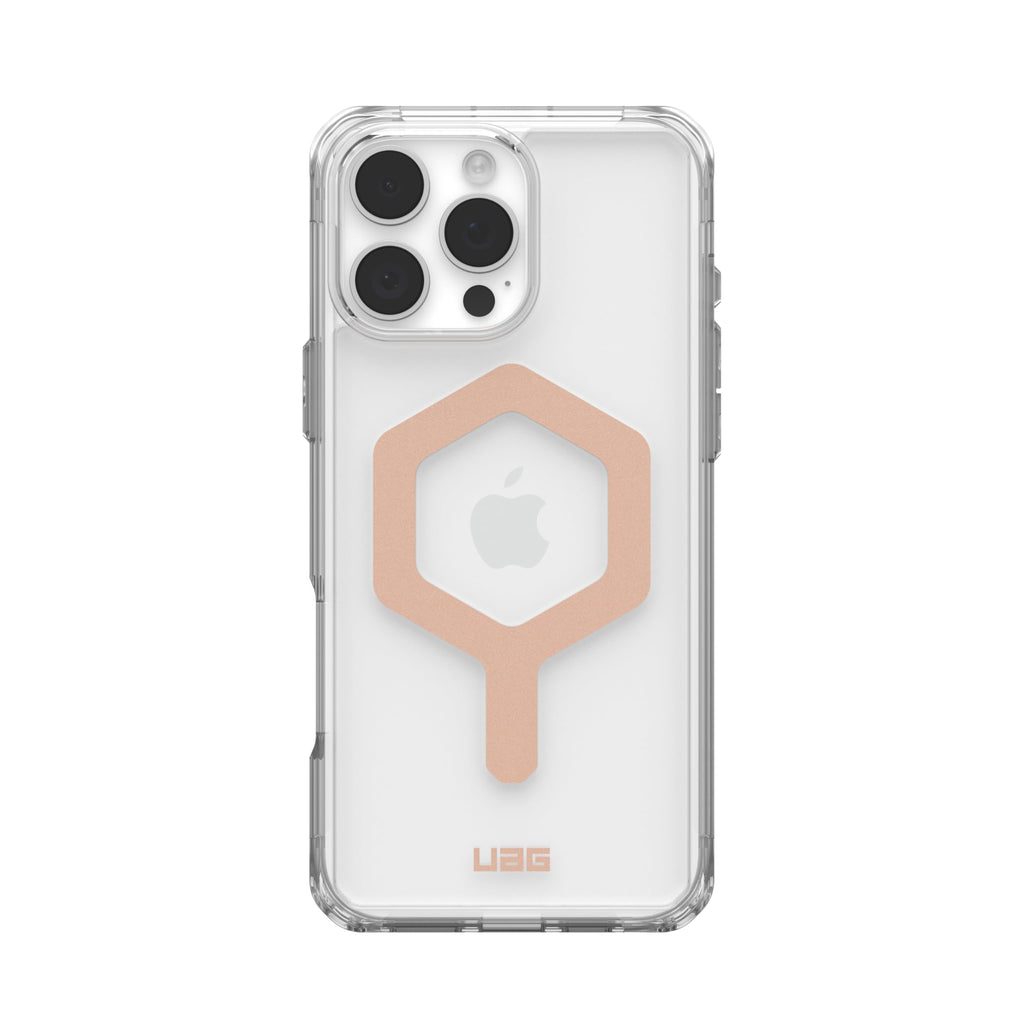 URBAN ARMOR GEAR UAG Designed for iPhone 16 Pro Max Case 6.9" Plasma XTE - Compatible with MagSafe Charging & Kickstand Rugged Shockproof Anti-Slip Military Grade Protective Cover, Black/Clear
