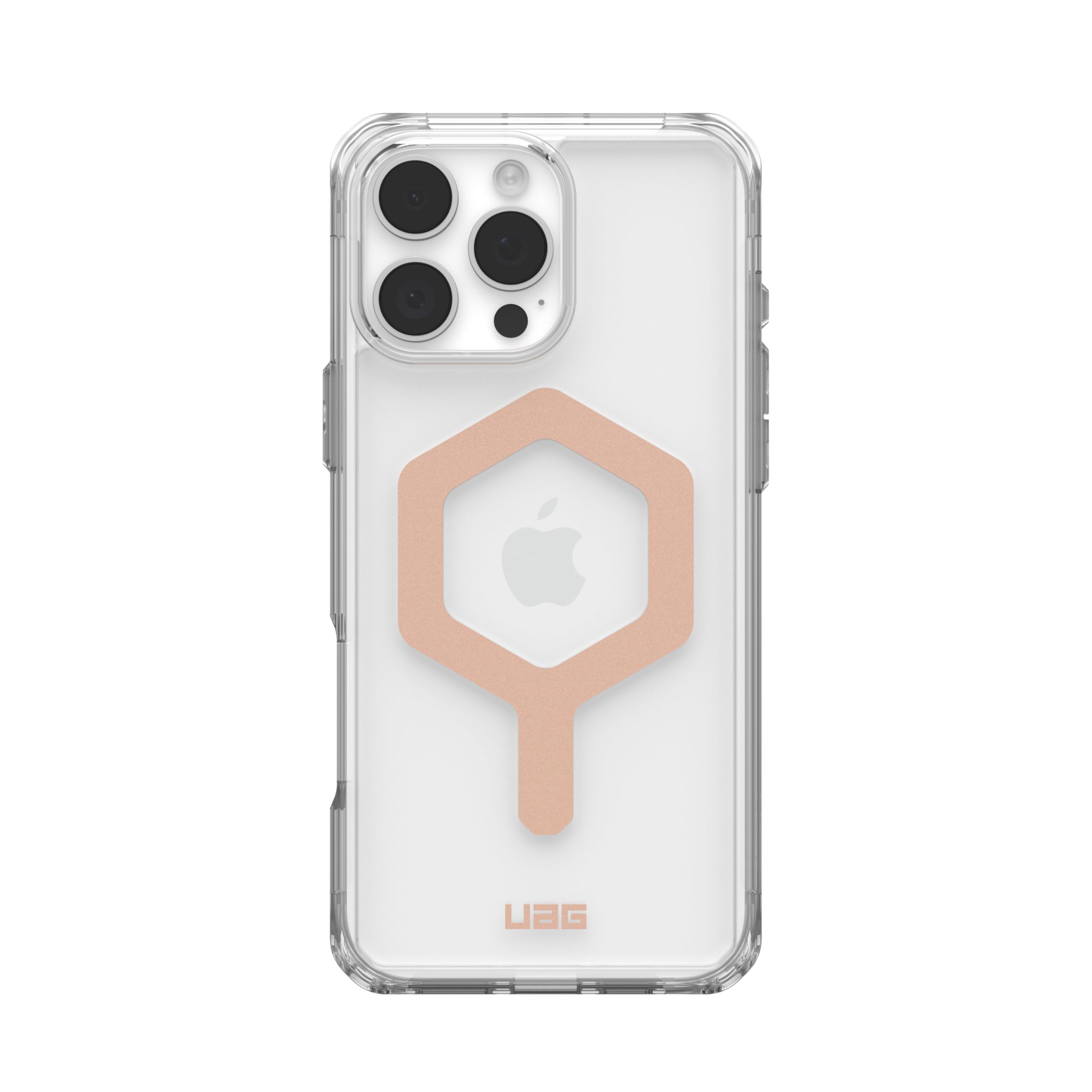 URBAN ARMOR GEAR UAG Designed for iPhone 16 Pro Max Case 6.9" Plasma XTE - Compatible with MagSafe Charging & Kickstand Rugged Shockproof Anti-Slip Military Grade Protective Cover, Black/Clear