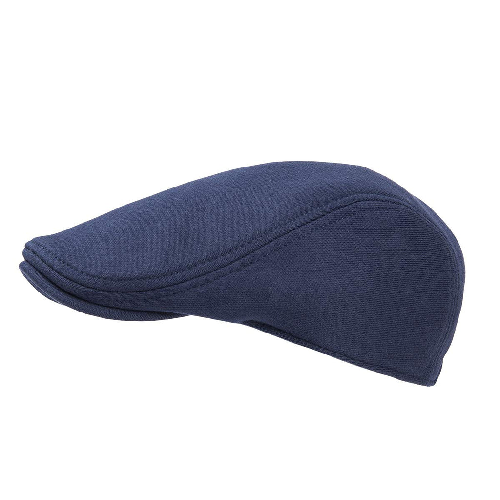 FEINION Men Cotton Newsboy Cap Soft Fit Cabbie Hat