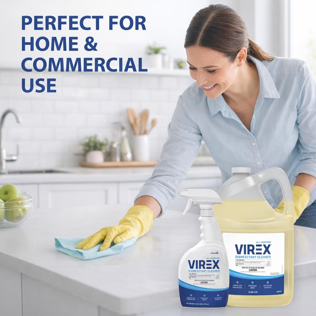 VIREX Diversey All Purpose Disinfectant Cleaner, Spray, 32 oz