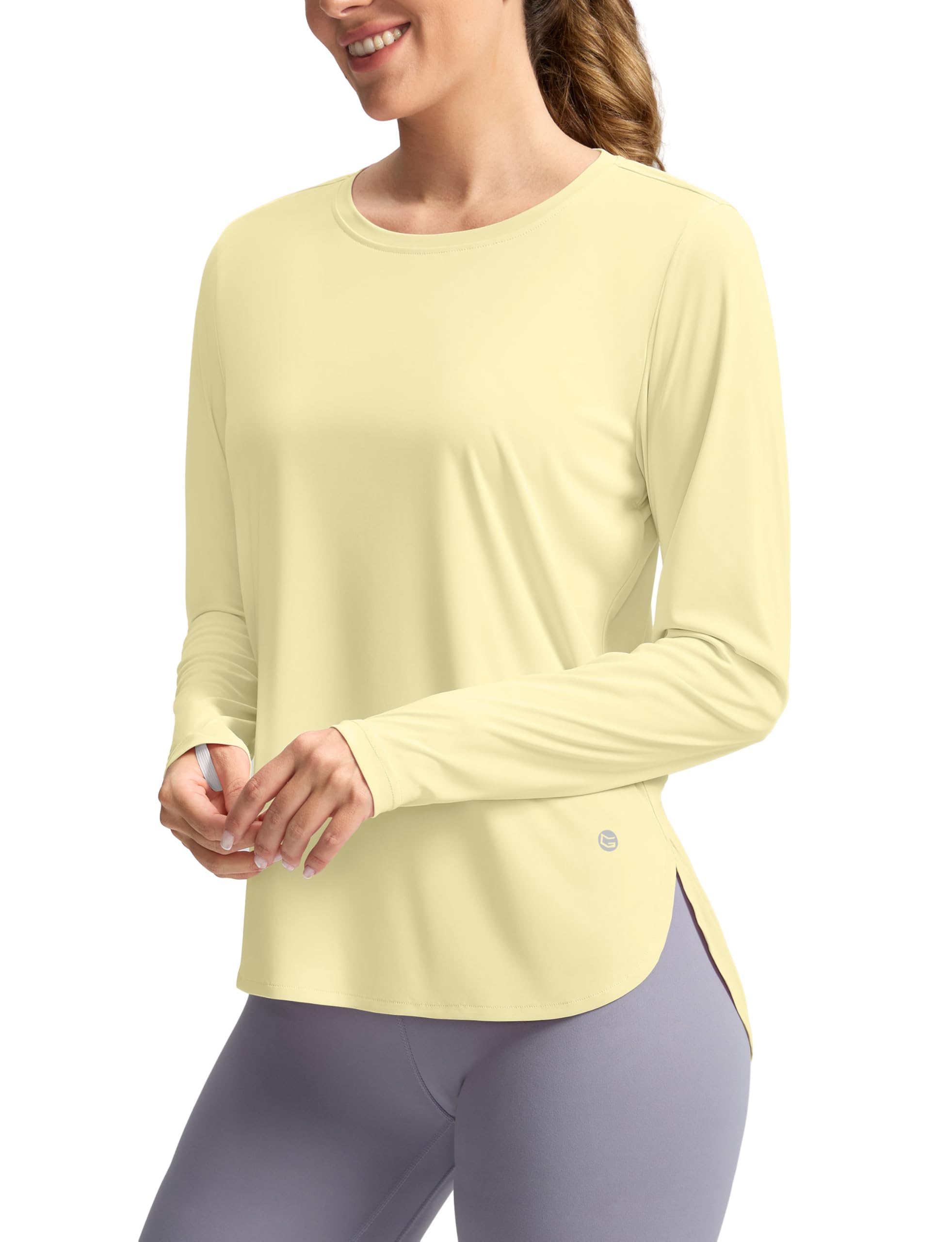 Women's Sun Shirts UPF 50+ Long Sleeve UV Protection Shirt Lightweight Quick Dry Workout Hiking Tops for Women