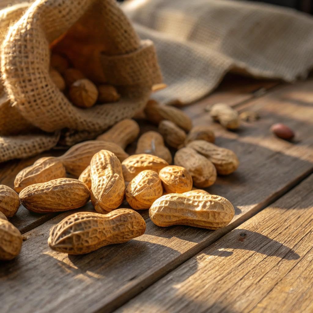 Fruidles Raw Peanuts, 2 Pound Bag Raw Peanuts in Shell, Great for Boiling, Squirrels Feed, Birds Feed and Wildlife