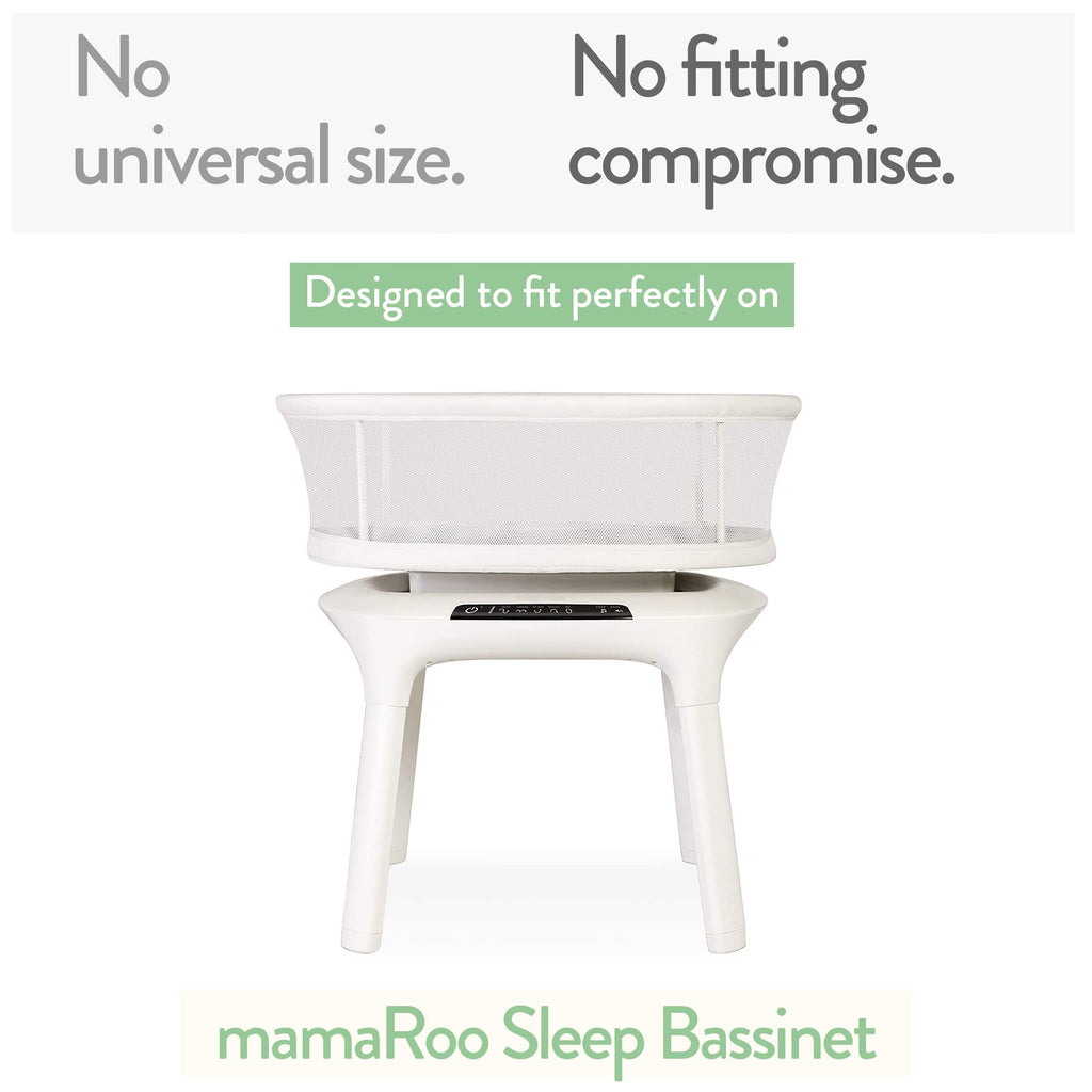 Joey + Joan Bassinet Sheets Compatible with 4moms Mamaroo Sleep Bassinet - Fits 18 x 30 Inch Oval Bassinet Mattress – Buttery Soft 100% Cotton – 2 Pack – Farm Animals – 2 Pack