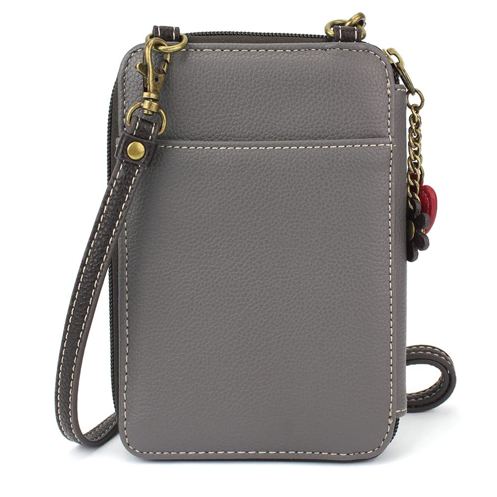 CHALA Wallet Crossbody Cell Phone Purse - Women Faux Leather Multicolor Handbag with Adjustable Strap