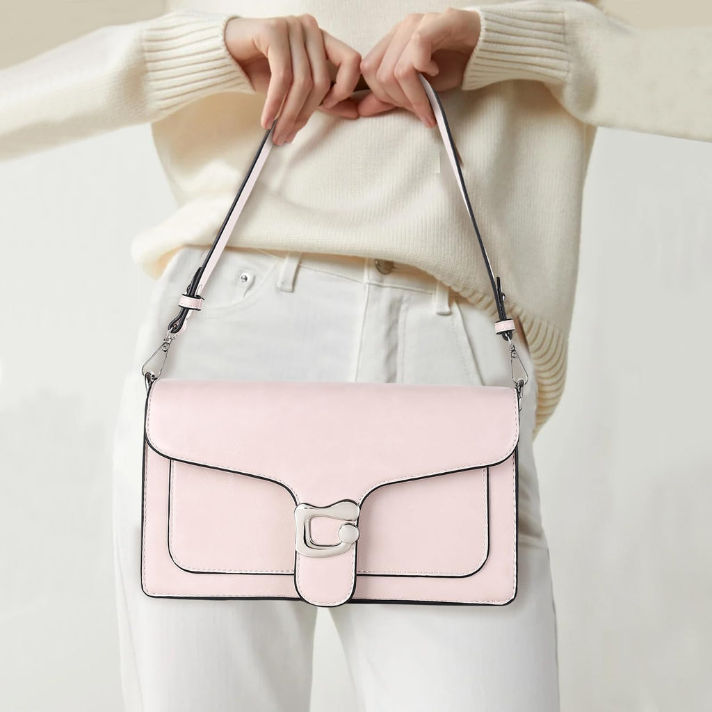 Travistar Crossbody Bags for Women Trendy - Small Cross Body Purse Shoulder Bag Leather Handbags Evening Clutch with 2 Straps | 2 detachable straps