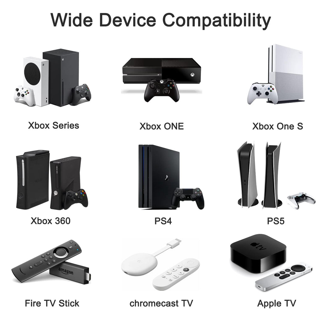HDMI 2.1 Bi-Directional Switch Ultra HD 8K HDMI Switcher 2 in 1 Out/ 1 in 2 Out HDMI Switch Supports 8K@60Hz/ 4K@120Hz 48Gbps Compatible with Switch/Switch OLED PS5/4 Xbox Roku Apple TV Fire TV Stick