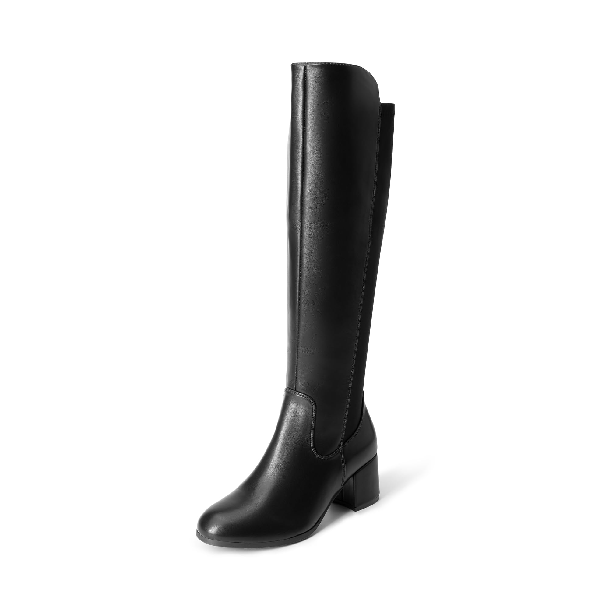 DREAM PAIRS Women's Knee High Stretchy Fashion Boots