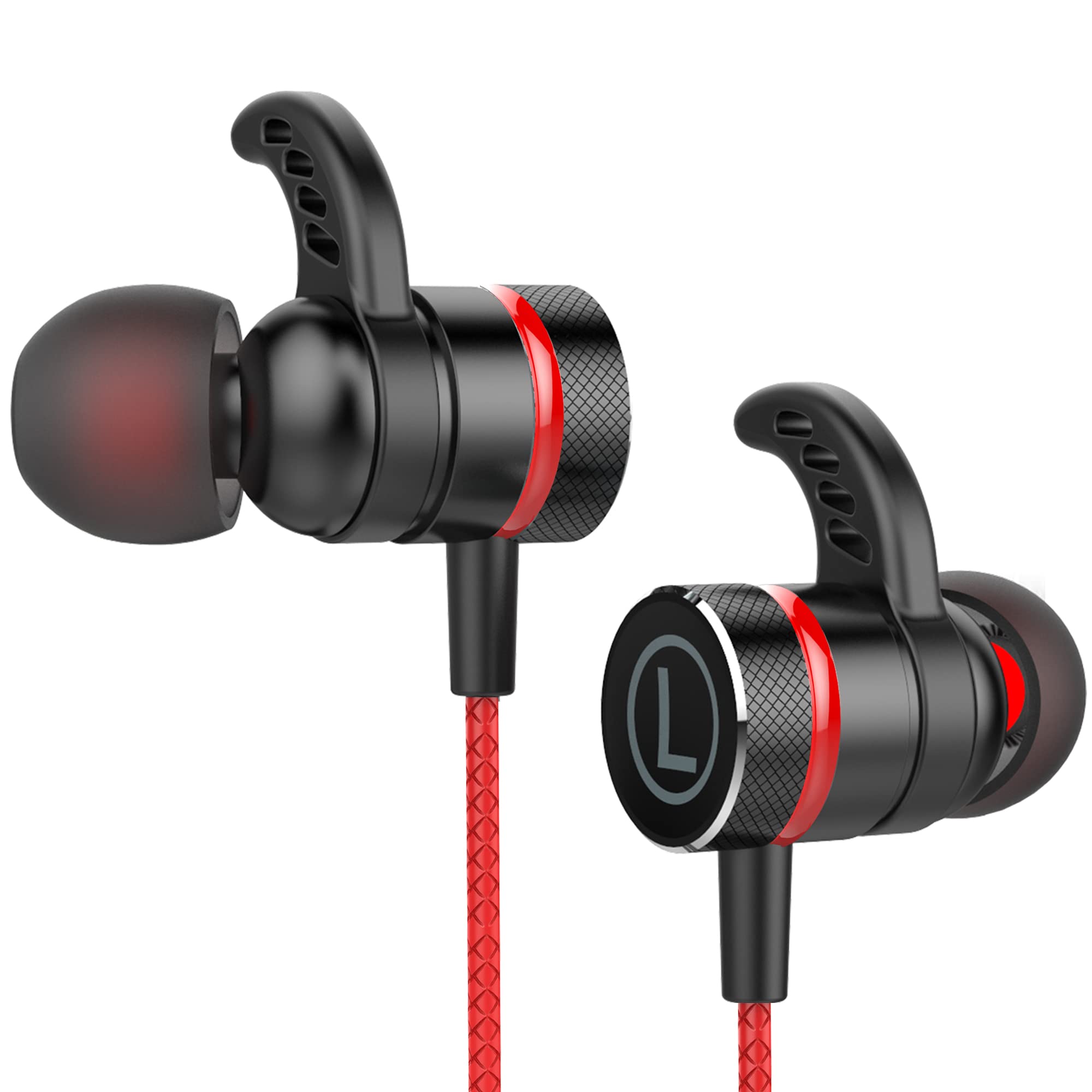 KASOTT SoundMaster Pro V1 - Gaming Earphones with Dual Audio Drivers,Battle Buds,in-Line Mic with Mute and Volume Control, Compatible with Xbox Series,Xbox One,PS5,PS4,Switch,Pc with 3.5mm Aux