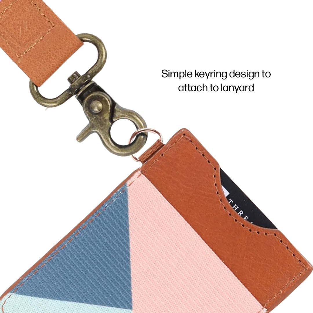 Thread Wallets Ultra Slim Minimalist Leather Card Holder Wallet (Benny)