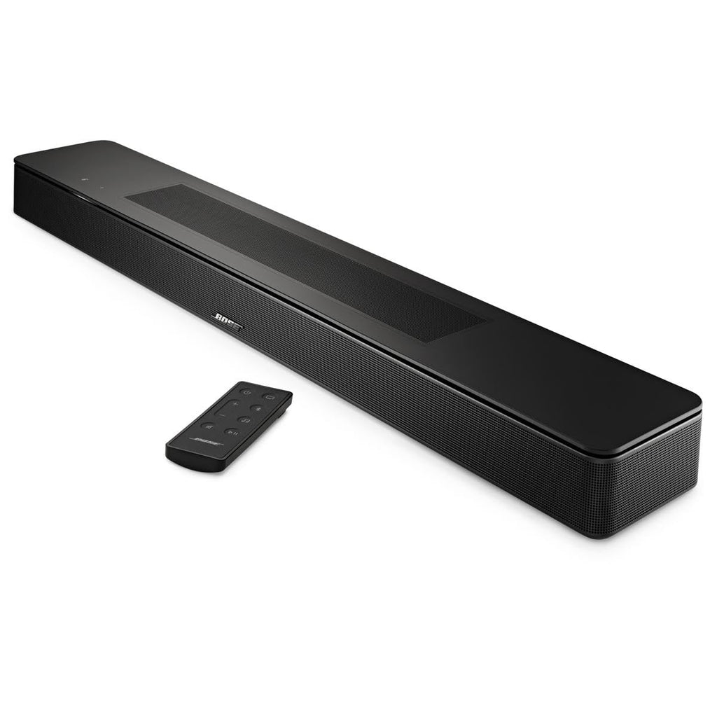 Bose Smart Soundbar 600 Dolby Atmos Home Theater Soundbar with Bass Module 500 Subwoofer Bundle with Turnstile Adjustable Wall Mount Brackets and Universal TV Soundbar Mount Holders