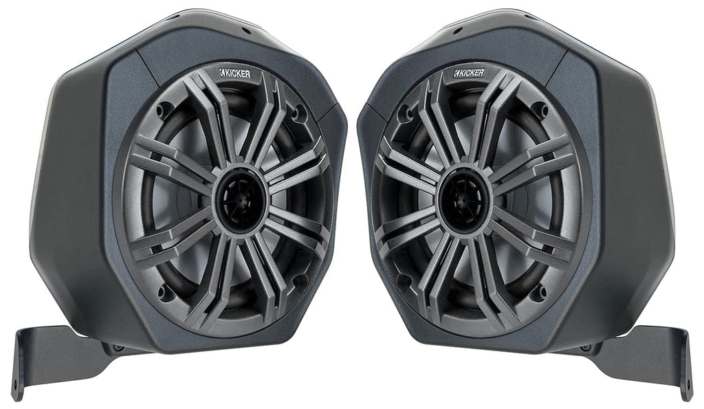 SSV Works 2021-2026 Ford Bronco 2-Door Rear Speaker Pod Upgrade 6.5" Weatherproof Plug & Play Roll Cage Mount Speaker Pod w/SSV A6 120w Speakers - 230-BR-2B65K