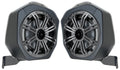 SSV Works 2021-2026 Ford Bronco 2-Door Rear Speaker Pod Upgrade 6.5" Weatherproof Plug & Play Roll Cage Mount Speaker Pod w/SSV A6 120w Speakers - 230-BR-2B65K