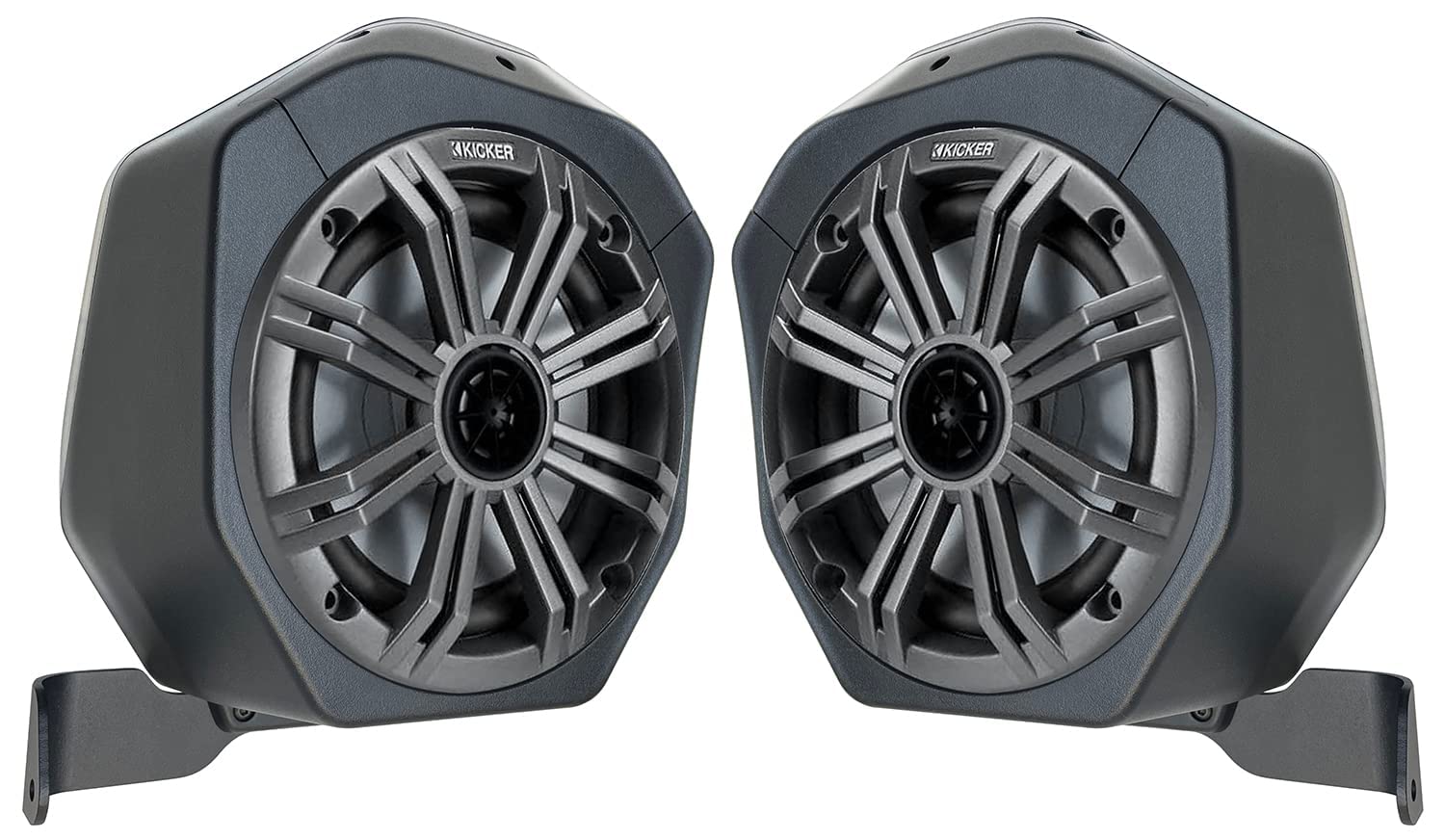 SSV Works 2021-2026 Ford Bronco 2-Door Rear Speaker Pod Upgrade 6.5" Weatherproof Plug & Play Roll Cage Mount Speaker Pod w/SSV A6 120w Speakers - 230-BR-2B65K