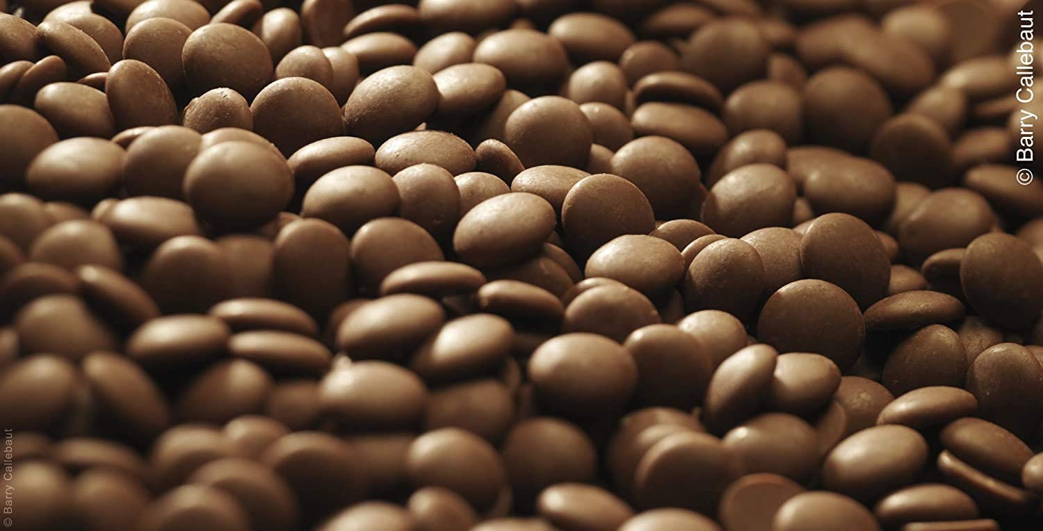 Callebaut Belgian Dark Couverture Chocolate Semisweet Callets, 54.5% - 5.5 Lbs