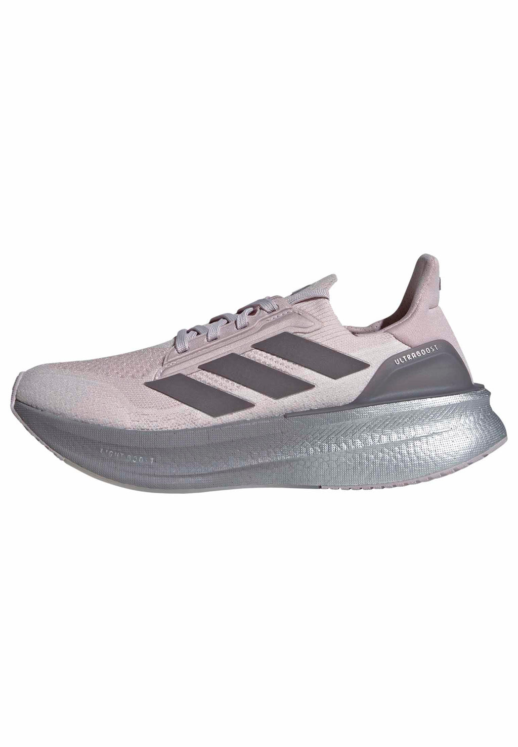 adidas Womens Ultraboost Ultra Boost 5X Running Sneakers Shoes - Grey, Silver