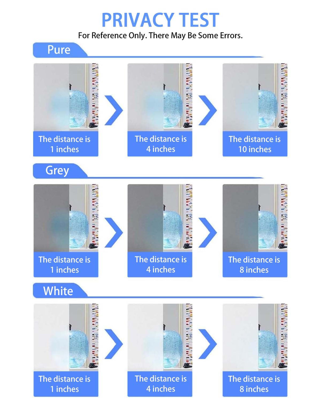 Window Privacy Blinds, Removable Glass Door Privacy Film, Suitable for Bathrooms, Offices, Static Cling Decorative Film, Reusable Window Stickers (Blinds, 17.5 x 78.7 inch)