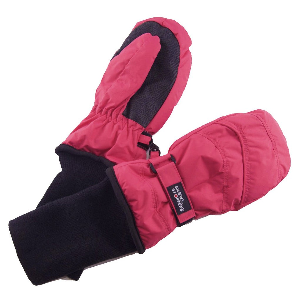 SnowStoppers Kids Waterproof Long Cuff Winter Mittens
