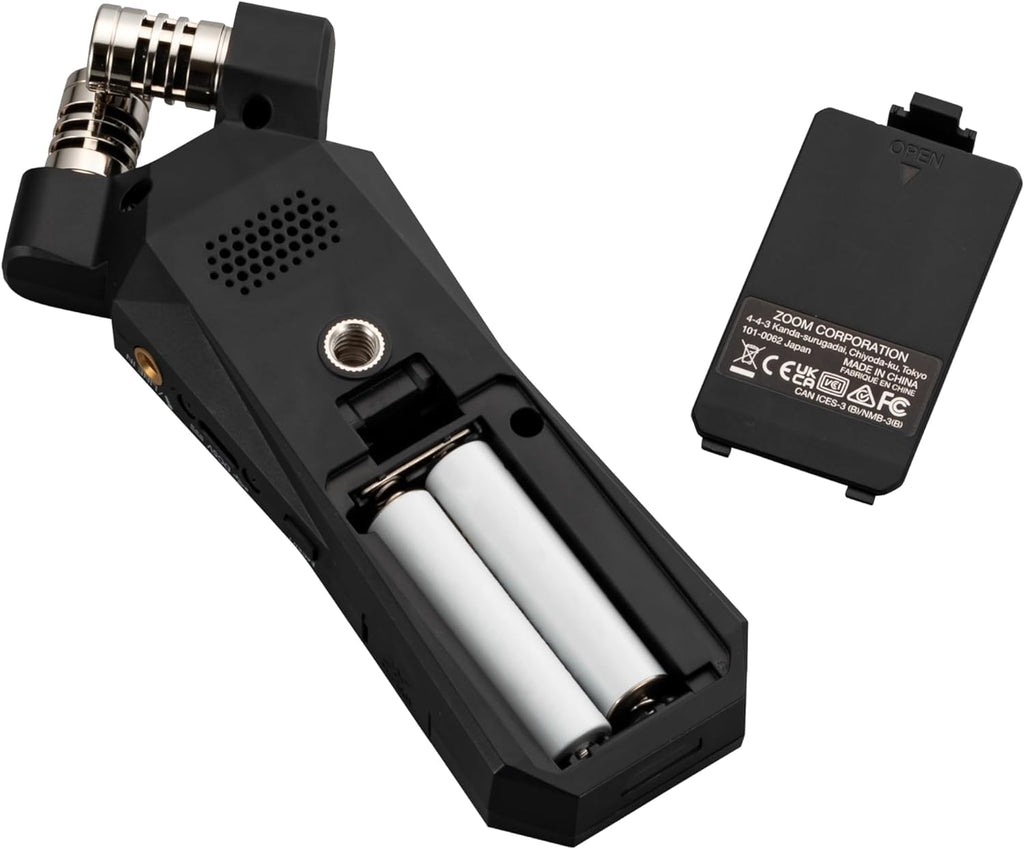 Zoom H1essential Handy Recorder Bundle with Professional Lavalier Condenser Microphone, 32GB microSDHC Card, Furry Microphone Windscreen, 4 AAA Alkaline Batteries, and More!